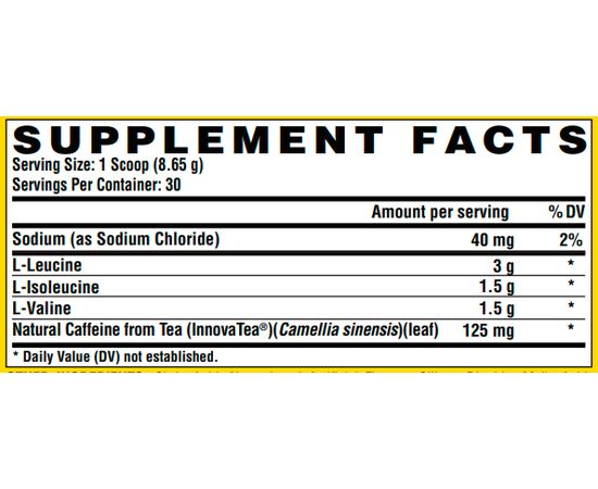 Купить Комплекс аминокислот, Lipo-6 BCAA Intense - 30srv Fruit Punch (Фруктовый пунш) - Nutrex , фото , изображение 2, характеристики, отзывы