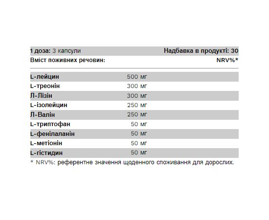 Купить EAA - 90 caps, фото , изображение 2, характеристики, отзывы