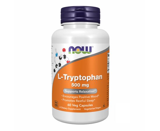 Придбати L-TRYPTOPHAN 500mg - 60 vcaps, image , характеристики, відгуки