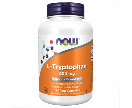 Купить L-Tryptophan 500mg - 120 vcaps, фото , характеристики, отзывы