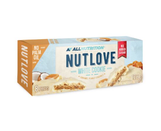 Купить Nutlove -128g White Cookie Caramel Peanut Coconut, фото , характеристики, отзывы