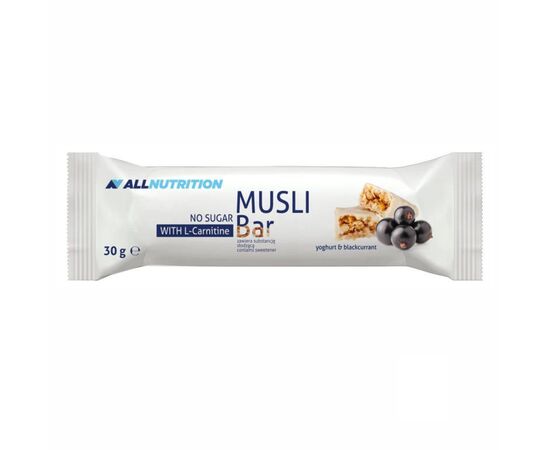 Придбати Musli Bar L-carnitine - 30g Black Currant, image , характеристики, відгуки