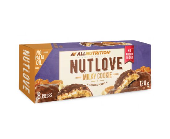 Придбати Nutlove -128g Milky Cookie Caramel Peanut, image , характеристики, відгуки