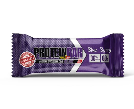 Купить Протеиновые батончики, Power Pro 36% Sugar Free - 20x60g Blue berry (Черника), фото , характеристики, отзывы