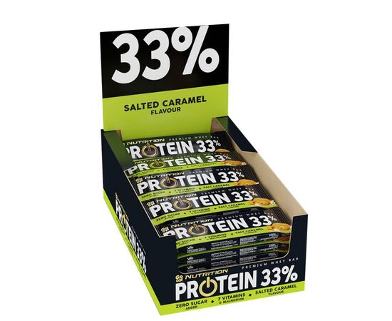 Купить Protein 33% Bar - 25x50g Salted caramel, фото , характеристики, отзывы