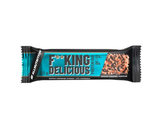 Купить Fitking Delicious Protein Bar - 55g Chocolate Caramel, фото , характеристики, отзывы