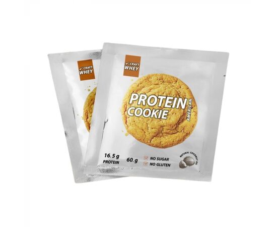 Купить Protein Cookie - 60g American (Поштучно), фото , характеристики, отзывы