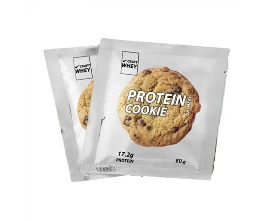 Придбати Protein Cookie - 60g Oatmeal (Поштучно), image , характеристики, відгуки