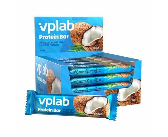 Купить Protein Bar - 16x45g Coconut, фото , характеристики, отзывы