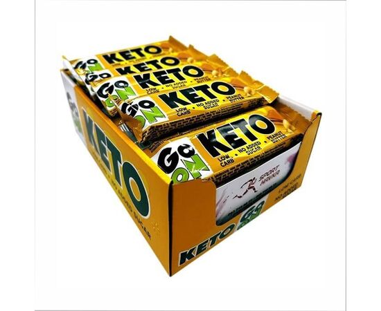 Купить Goon Keto Bar - 24х50g Peanut Butter, фото , характеристики, отзывы