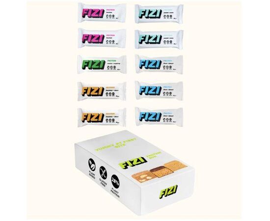 Придбати FIZI Protein Box - 10x45g, image , характеристики, відгуки