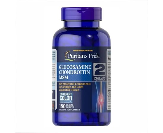 Придбати Glucosamine Chondroitin MSM Triple Strength - 180tabs, image , характеристики, відгуки