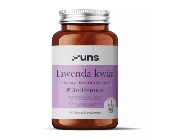 Придбати Lawenda Kwiat 400mg -60caps, image , характеристики, відгуки