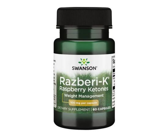 Купить Razberi-K Raspberry Ketones 100mg - 60caps, фото , характеристики, отзывы