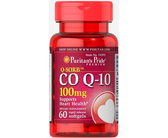 Купить Q-SORB™ Co Q-10 100 mg - 30 softgels, фото , характеристики, отзывы