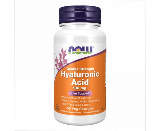 Купить Hyaluronic Acid 100mg 2X Plus - 60 vcaps, фото , характеристики, отзывы