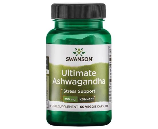 Купить Ultimate Ashwagandha 250 mg - 60veg caps, фото , характеристики, отзывы