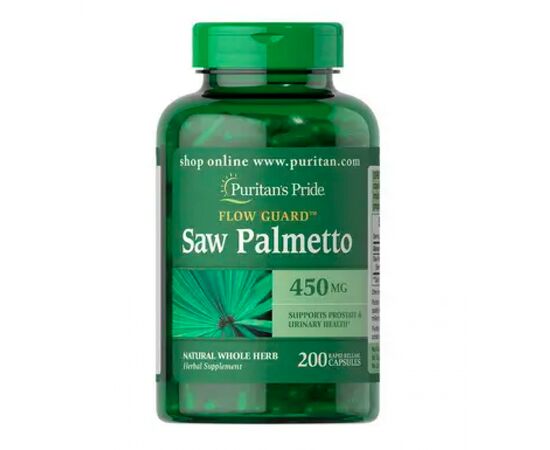 Купить Saw Palmetto 450mg - 200 caps, фото , характеристики, отзывы