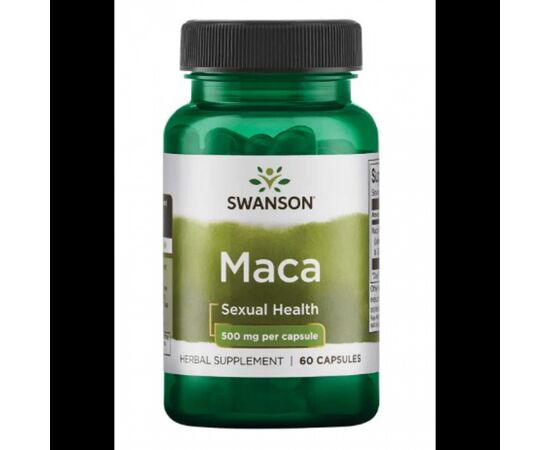 Придбати Maca 500mg - 60caps, image , характеристики, відгуки