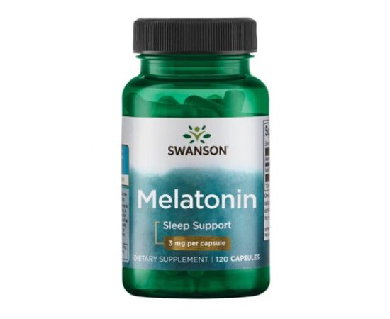 Купить Мелатонин (Melatonin) 3 mg - 120 caps -Swanson , фото , характеристики, отзывы