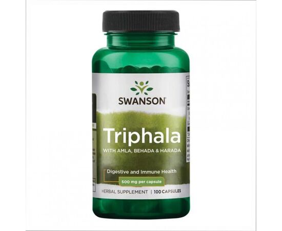 Купить Трифала ( Triphala ) 500 мг - 100caps - Swanson, фото , характеристики, отзывы