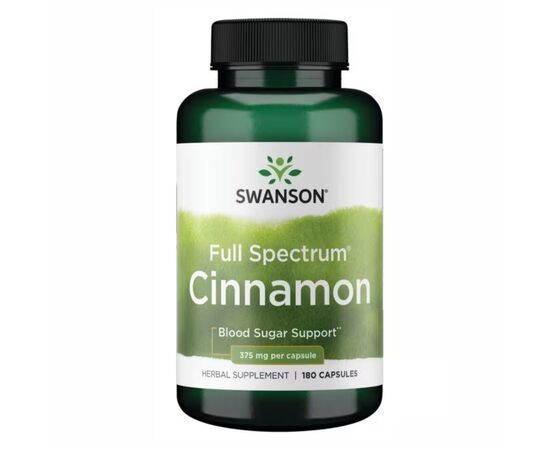 Купить Full Spectrum Cinnamon 375 mg - 180caps, фото , характеристики, отзывы