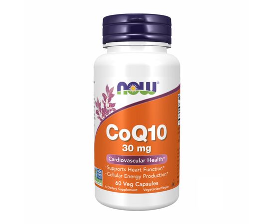 Купить COQ10 ( Koenzym Q10 ) 30mg - 60vcaps, фото , характеристики, отзывы