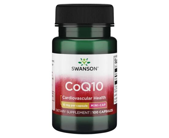 Купить Коэнзим Q10 ( CoQ10)  10mg - 100caps - Swanson, фото , характеристики, отзывы