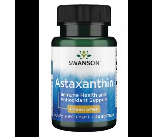 Купить Astaxanthin 4mg - 60caps, фото , характеристики, отзывы