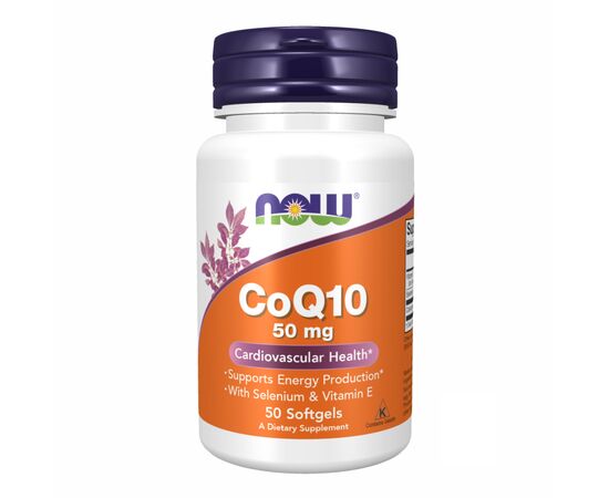 Купить CoQ10 50mg - 50 Softgels, фото , характеристики, отзывы