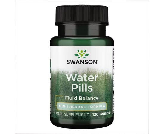 Купить Мочегонное средство Water Pills - 120tabs - Swanson, фото , характеристики, отзывы