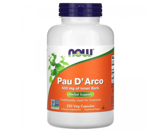 Купить Pau D' Arco 500mg - 250 vcaps, фото , характеристики, отзывы