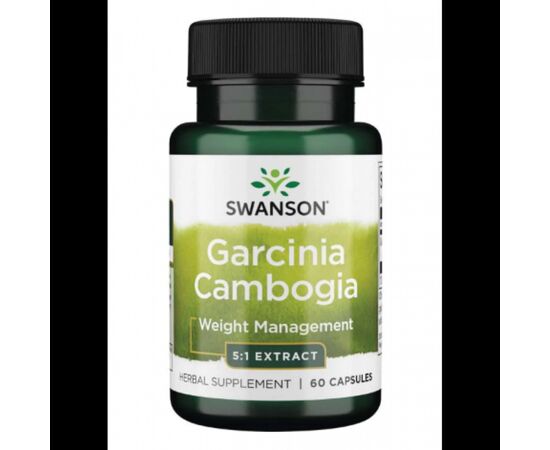 Купить Гарциния Камбоджийская (Garcinia Cambogia)  5:1 Extract 80 mg - 60 Caps - Swanson , фото , характеристики, отзывы