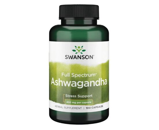 Купить Ashwagandha 450mg - 100caps, фото , характеристики, отзывы