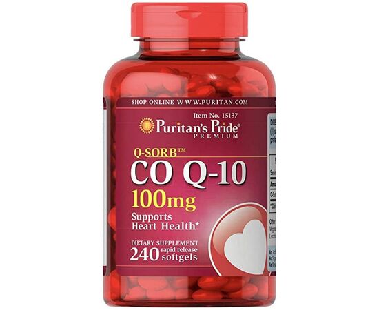 Купить Q-SORB Co Q-10 100 mg - 240 Rapid Release Softgels, фото , характеристики, отзывы