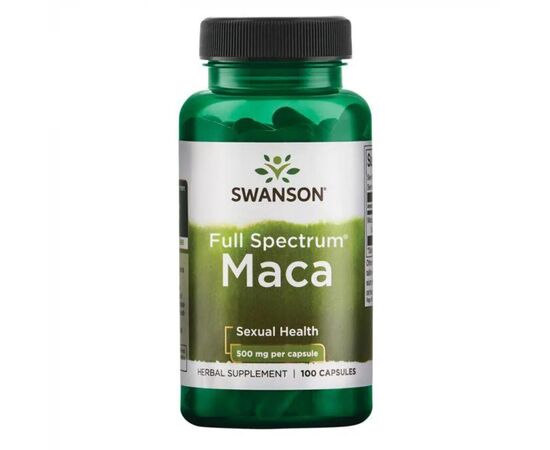 Купить Мака ( Maca ) 500 mg - 100 Caps - Swanson, фото , характеристики, отзывы