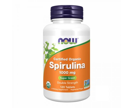 Придбати Spirulina 1000 mg - 120 tabs, image , характеристики, відгуки