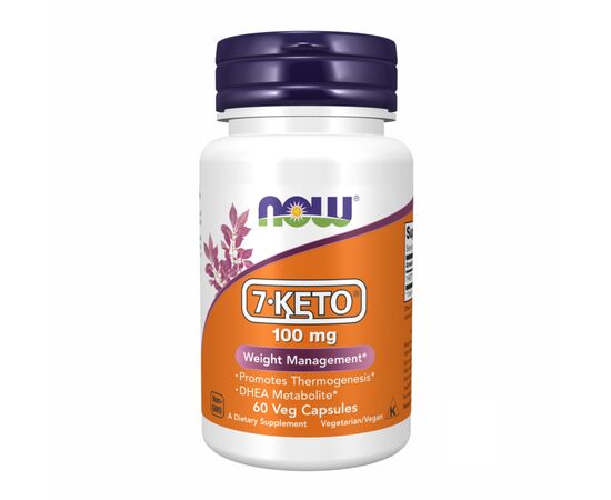 Купить Дегидроэпиандростерон, 7-KETO 100 mg - 60 vcaps - NOW FOODS, фото , характеристики, отзывы