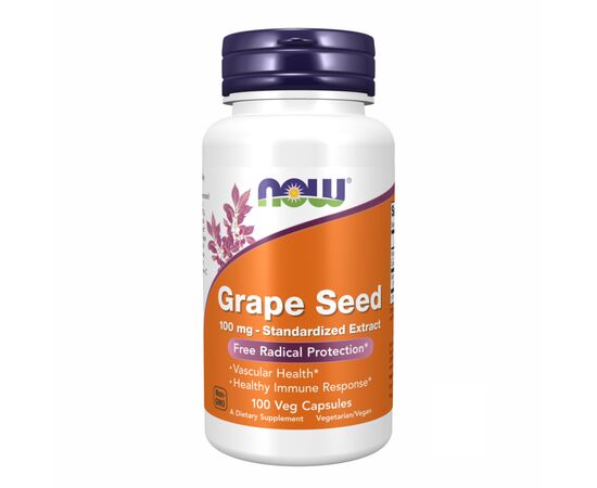 Придбати Grape Seed 100 mg - 100 caps, image , характеристики, відгуки