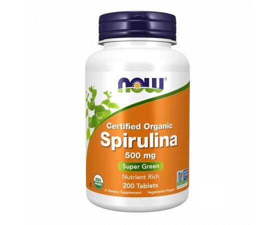 Купить Spirulina 500 mg - 200 tabs, фото , характеристики, отзывы