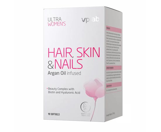 Купить Ultra Women's Hair, Skin & Nails - 90 softgels, фото , характеристики, отзывы