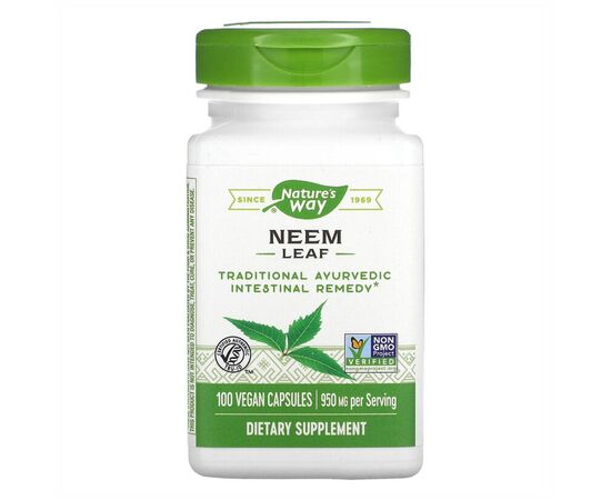 Купить Neem Leaf - 100 vcaps, фото , характеристики, отзывы