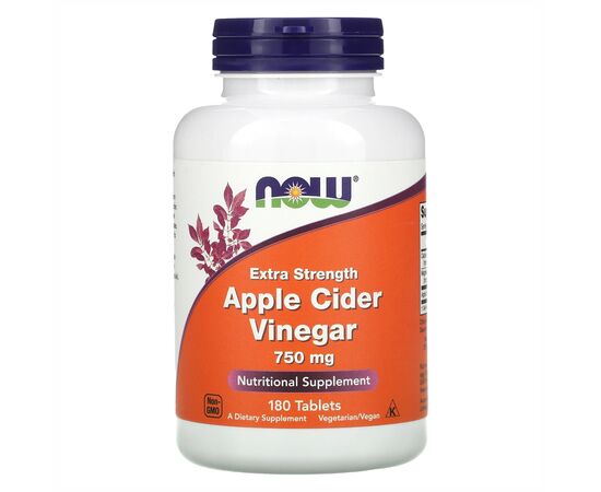 Придбати Apple Cider Vinegar 750 mg - 180 tabs, image , характеристики, відгуки