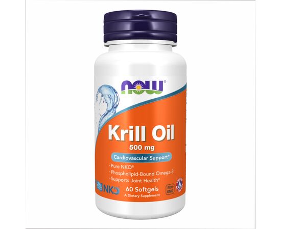 Придбати Krill Oil 500 mg - 60 sgels, image , характеристики, відгуки