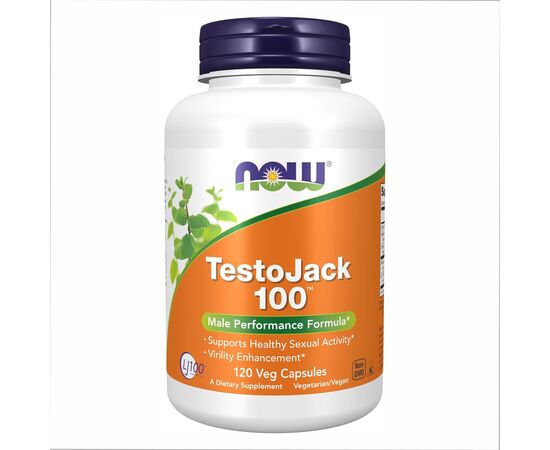 Купить Тесто Джек (Репродуктивное здоровье мужчин) Testo Jack 100 - 120 vcaps - Now Foods , фото , характеристики, отзывы