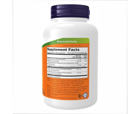 Купить Тесто Джек (Репродуктивное здоровье мужчин) Testo Jack 100 - 120 vcaps - Now Foods , фото , изображение 2, характеристики, отзывы