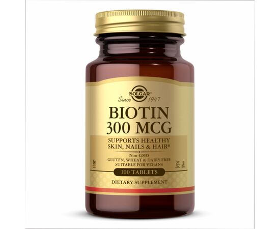 Купить Biotin 300 mcg - 100 Tabs, фото , характеристики, отзывы