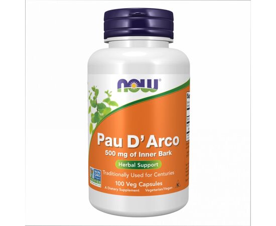 Купить Pau D' Arco 500mg - 100 vcaps, фото , характеристики, отзывы