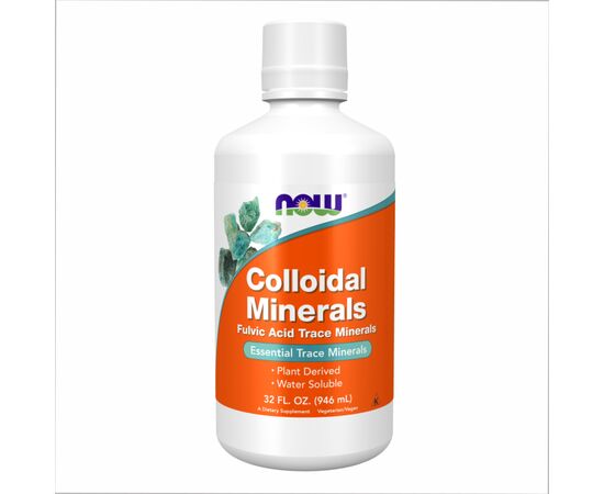 Купить Colloidal Minerals Liquid - 32oz - NOW FOODS, фото , характеристики, отзывы