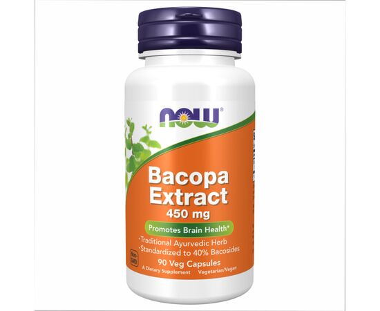 Купить Bacopa Extract 450 mg - 90 vcaps, фото , характеристики, отзывы